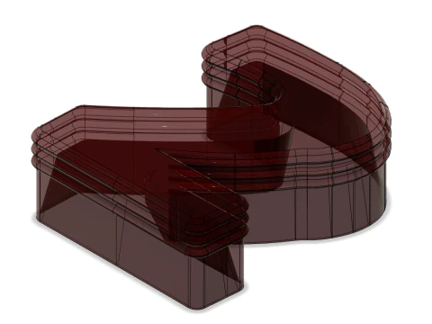 Cortadores de galletas con n&uacute;meros Modelo de impresión 3D