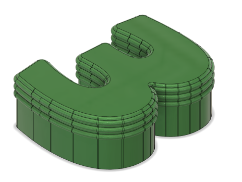 Number cookie cutters Modelo de Impressão 3D