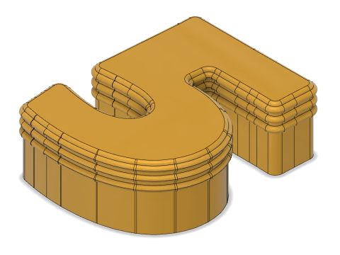 Number cookie cutters Modelo de Impressão 3D