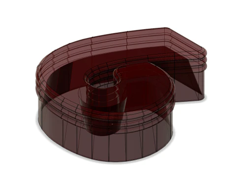 Cortadores de galletas con n&uacute;meros Modelo de impresión 3D