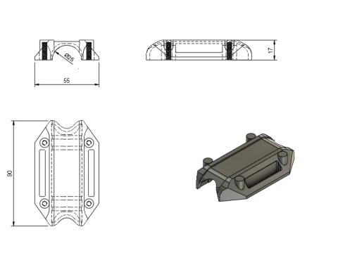 Motosiklet koruması 3D Baskı Modeli