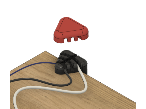 Cable guide table 3Dプリントモデル