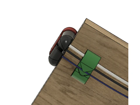 Cable guide table 3D Print Model