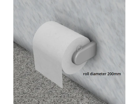 Kitchen paper roll holder 3D Print Model