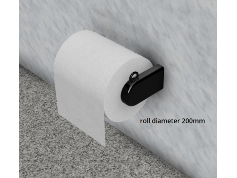 Kitchen paper roll holder Modelo de impresión 3D
