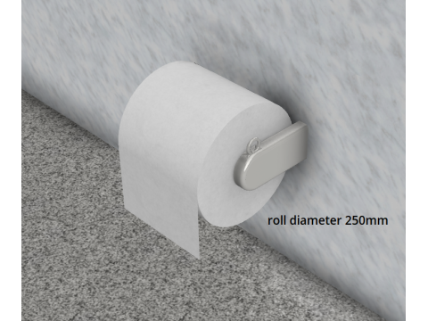 Kitchen paper roll holder Modelo de impresión 3D