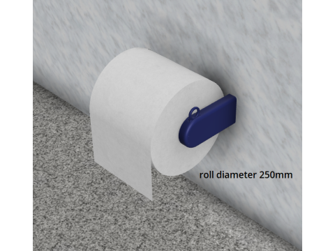Kitchen paper roll holder Modelo de impresión 3D