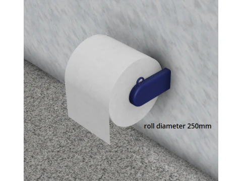 Kitchen paper roll holder 3D Print Model