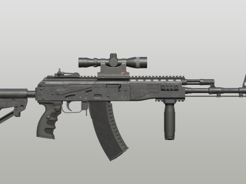 AK 12 3D Модель
