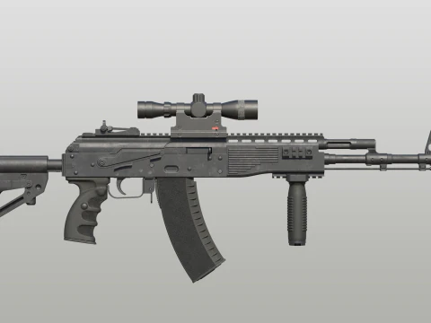 AK 12 Model 3D