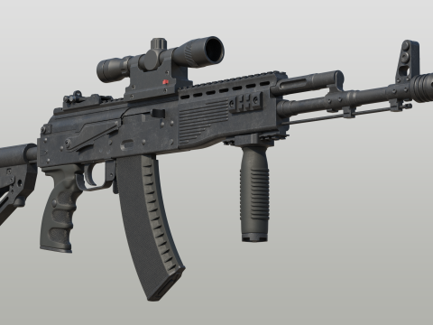 AK 12 3D Модель