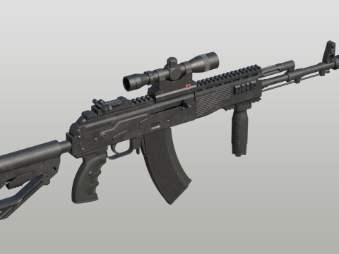AK 12 3D Модель