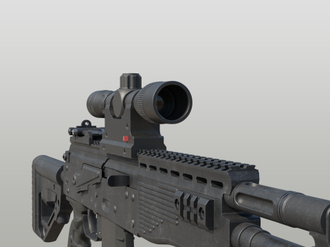 AK 12 3D Модель