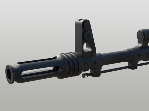 AK 12 3D Модель