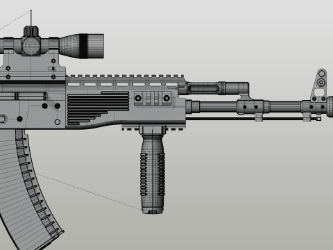 AK 12 3D Модель