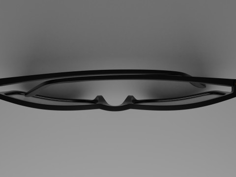 Have A Look Reading Glasses - Type A - Black 3Dモデル