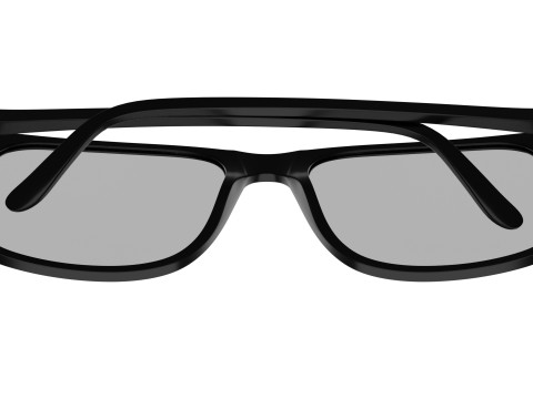 Have A Look Reading Glasses - Type A - Black 3Dモデル