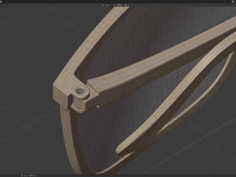 Have A Look Reading Glasses - Type A - Black 3Dモデル