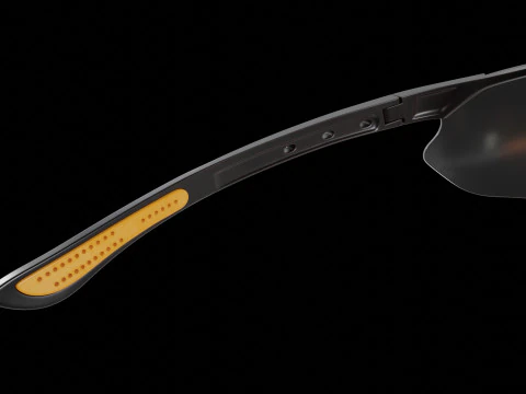 Eyes Protection Spectacles 3D Model
