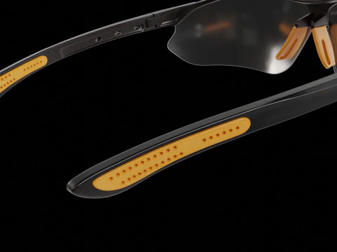 Eyes Protection Spectacles 3D Model
