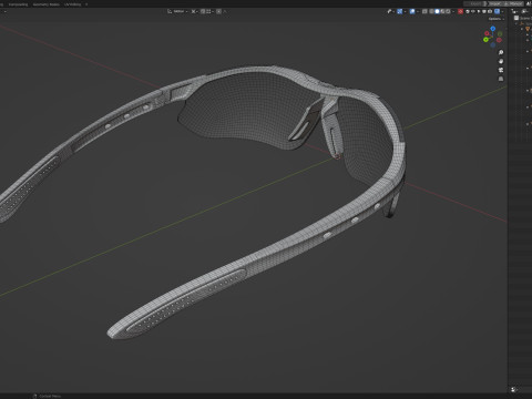 Eyes Protection Spectacles 3Dモデル