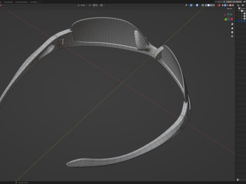 Bicycle Glasses Provision 3Dモデル
