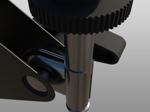 Desktop Microphone Pantograph 3D 모델