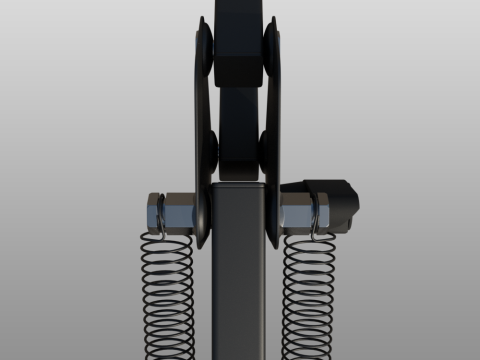 Desktop Microphone Pantograph 3D 모델