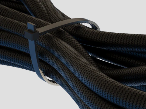 USB tipo A a tipo C Modello 3D