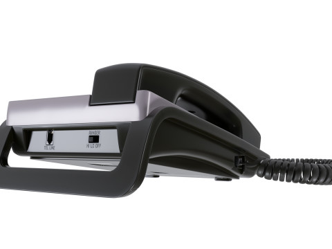 Telephone TEXET TX 244 3D मॉडल