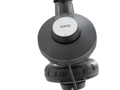 Studio headphones AKG K72 3Dモデル