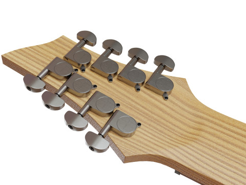 Schecter OMEN-8 Electric Guitar 3Dモデル