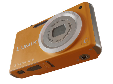 Panasonic DMC-FS10 3D-Modell