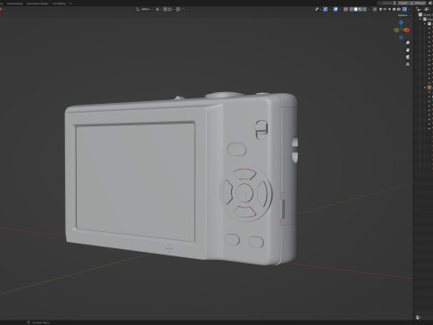 Panasonic DMC-FS10 3D-Modell
