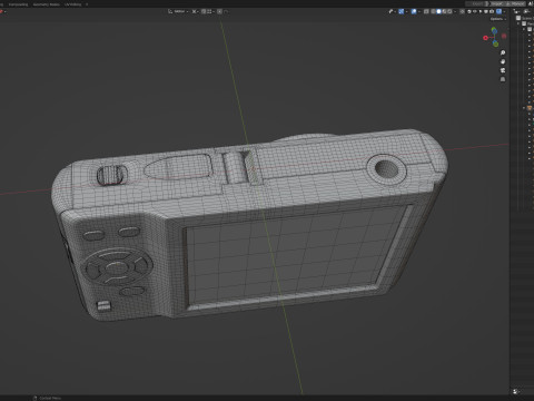 Panasonic DMC-FS10 3D-Modell