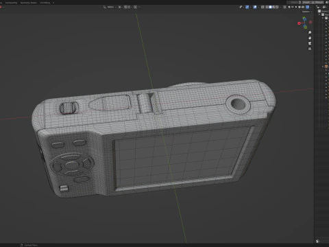 Panasonic DMC-FS10 Modello 3D