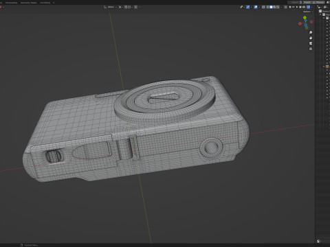 Panasonic DMC-FS10 3D-Modell