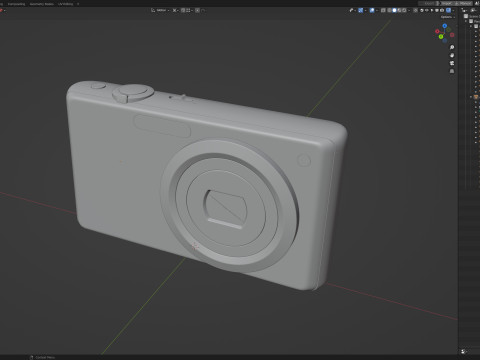 Panasonic DMC-FS10 3D-Modell