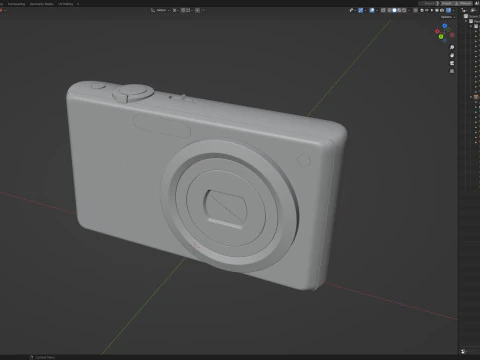 Panasonic DMC-FS10 Modello 3D
