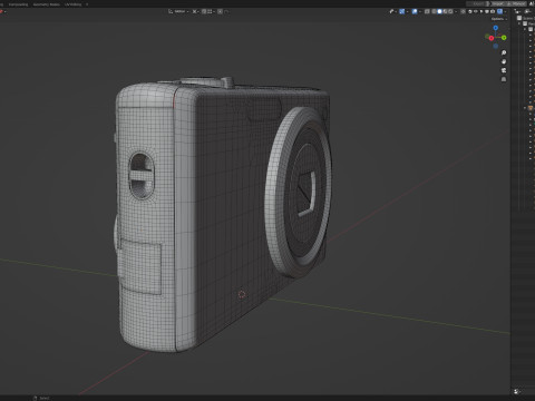 Panasonic DMC-FS10 3D-Modell