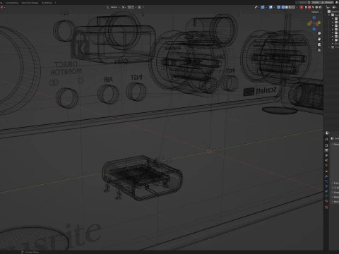 Focusrite Scarlett 2i2 3Gen 3D Model