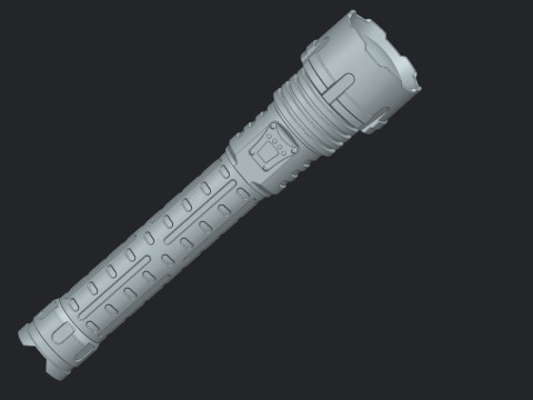 Flashlight BL 713B P160 3D Модель