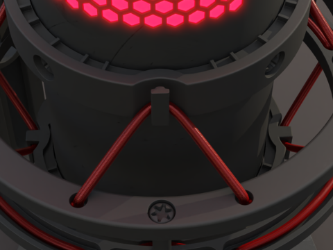 Condenser Microphone Hyperx Quadcast 3Dモデル