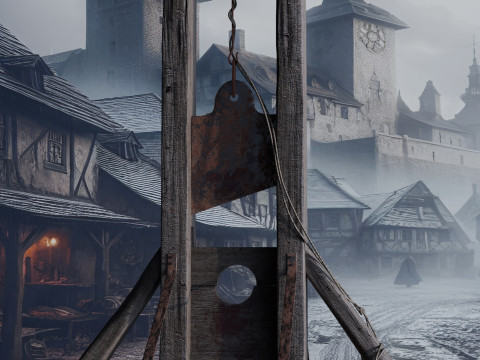 Guillotine Modelo 3D