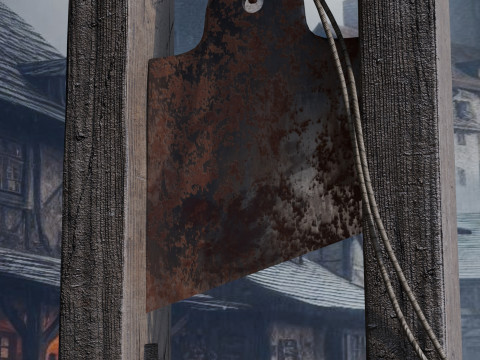 Guillotine Modelo 3D