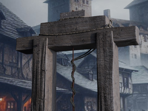 Guillotine Modelo 3D