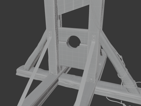 Guillotine Modelo 3D