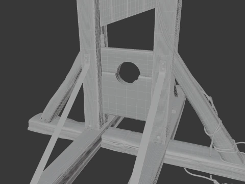 Guillotine 3D Model