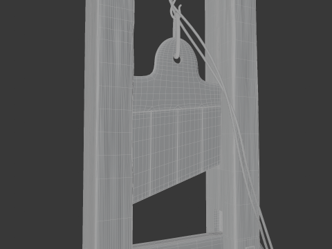 Guillotine Modelo 3D
