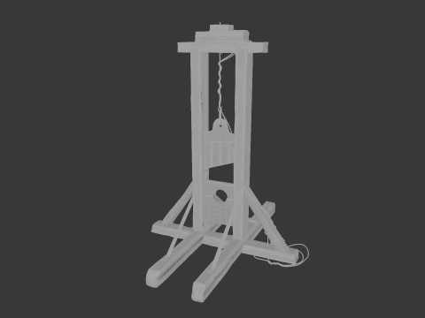 Guillotine Modelo 3D